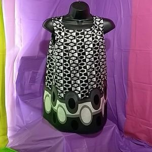 XX3 Gray/Black/White Polka Dot Blouse